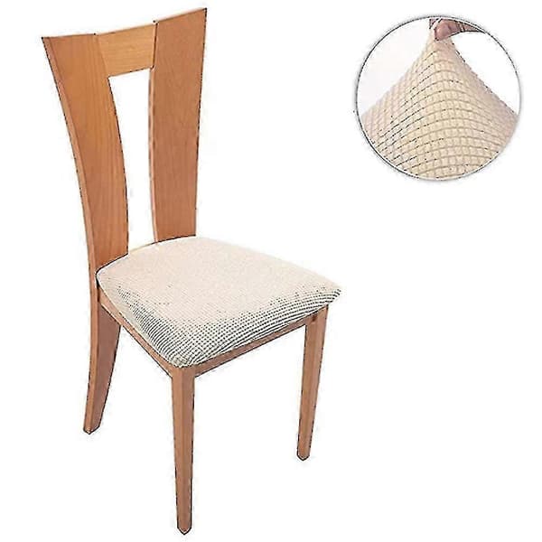6 kpl joustavia Jacquard-tuolinpäällisiä