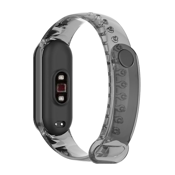 Udskiftningsremme Kompatible til Xiaomi Band 7 Bløde TPU Armbånd Justerbar Håndledsrem til Kvinder Mænd