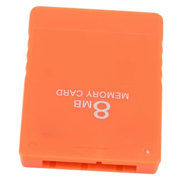 Til PS2 8MB Hukommelseskort Plug and Play FMCB1.966 Højhastigheds Spilhukommelseskort Tilbehør Orange