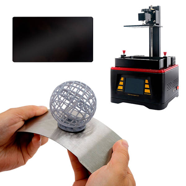 3D Uppgraderad Plattform Resin Magnetisk Flexibel Stålplatta Flex Säng Resin Ark