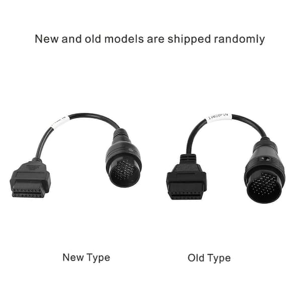38-polet til 16-polet OBD2 Adapterkabel Diagnostisk Kabel til Iveco Lastbil