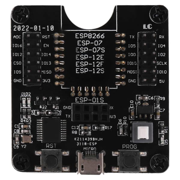 ESP8266 Udviklingskort Brænderkort Systemmodul til ESP-12F ESP-07S ESP-12S ESP-32 ESP-18T