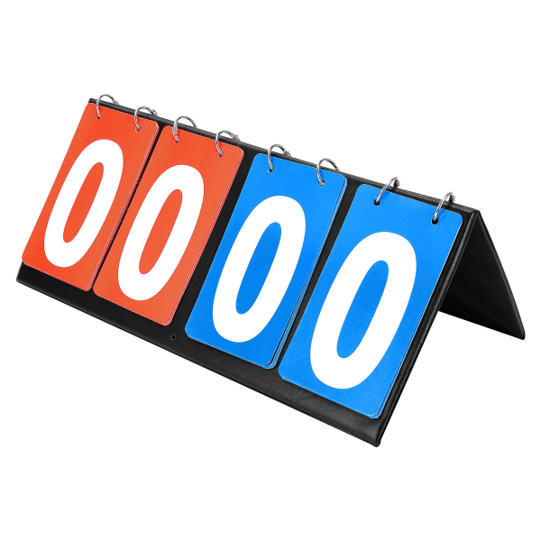 4 Digit Score Board Basketball Soccer Scoreboard For Basketball Football Badminton Volleyball Table