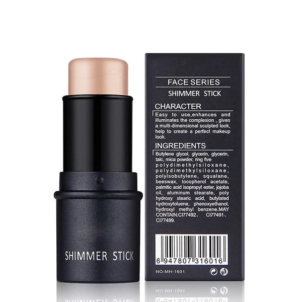 Magical Halo Highlighter Stick Pudder Highlighting Lysnende Ansiktsmakeup Kosmetikk (02#)