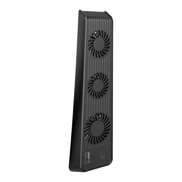 Kylfläkt 3 Fläktar Plug and Play Speltillbehör Konsol Värd Tyst Extern USB-kylare för PS5