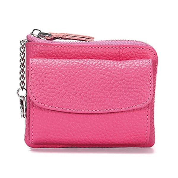 Mini kortvesker for kvinner, multifunksjonelle og bærbare som bursdagsgave Rose Red