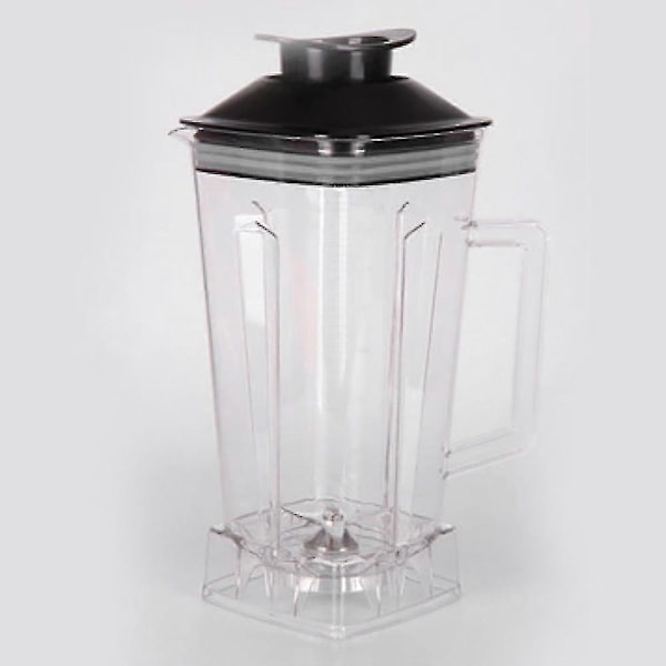 Reservkanna för Blender Ersättningsdel Transparent 2l Kapacitet Blender Reservdel Kompatibel för Silver