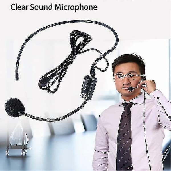 First Vocal Kablet Headset Mikrofon Microfono Til Stemmeforstærker Højttaler