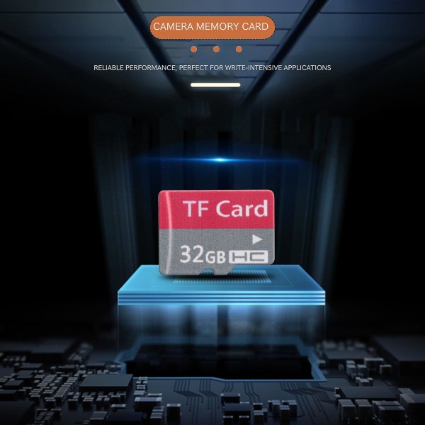 TF-kort 32GB 12M-80M TF-hukommelseskort til kamerasport DV-kørsel Optager Højttaler TF-hukommelseskortudstyr