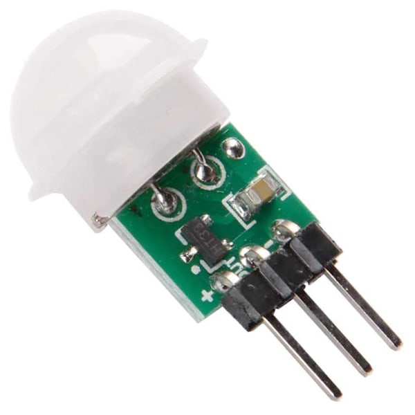 AM312 PIR-sensor, 5-pack PIR-rörelsesensor utomhus Mini Pyroelektrisk infraröd PIR mänsklig IR-sensor Mo
