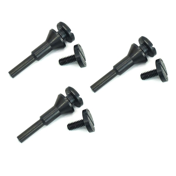 1/4 tommers avskjæringshjulmonteringsmandrelholder 3/8 tommers og 1/4 tommers arborhull, for slipemaskintilbehør Drill