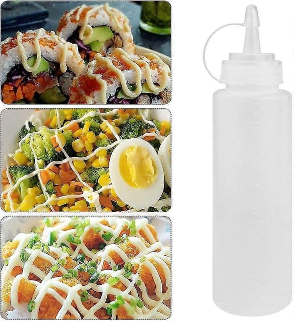 10 stk. 8oz 240ml Trykflasker, Multifunktionel Trykflaske uden Lækage