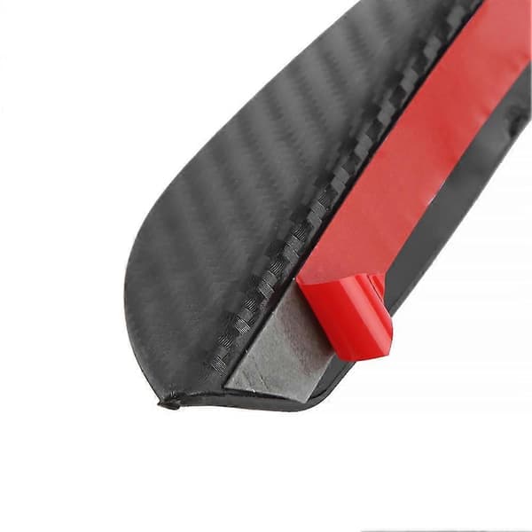 Carbon Fiber Bil Modificeret Front Bar Vindkniv Frontkofanger Universal
