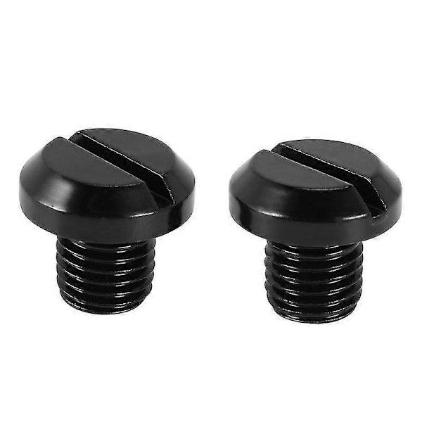 M10 X1.25 Blindplugger i Legering for Speil, 2 stk. Passer Grom Msx125, Fz07 / Fz1, Z800