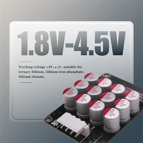 4S 5A Balanser för hela gruppen Active BMS Board Lithium Lipo Lifepo4 Batteri Equalizer Energiöverföringskondensator