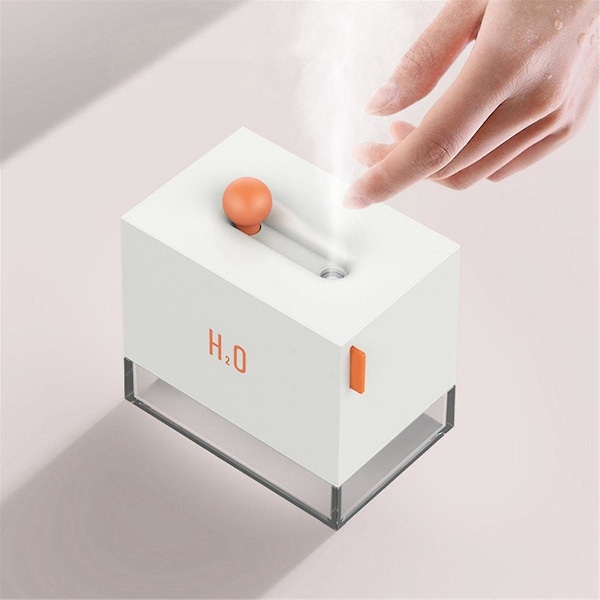 Ny Desktop Aromaterapi Luftfugter USB Hydrerende Nano-Grade Lydløs Natlampe med Luftfugter