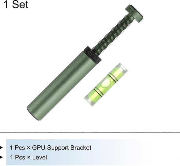 Grafikkort GPU Støttebeslag, GPU Stand Holder 72-125mm Justerbar til