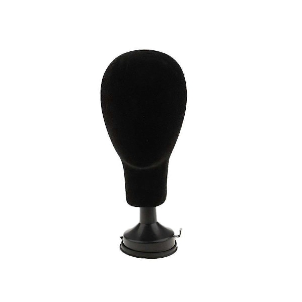 Mannequin Hoved Model Parykker Hue Briller Display Stand Holder Flocking Skum Hoved Mand Kvinde Mannequin