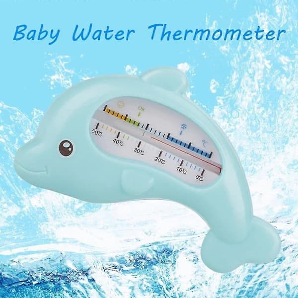 2025 Nytt Baby Bade Termometer Vann Termometer Bade Flytende Termometer, blå