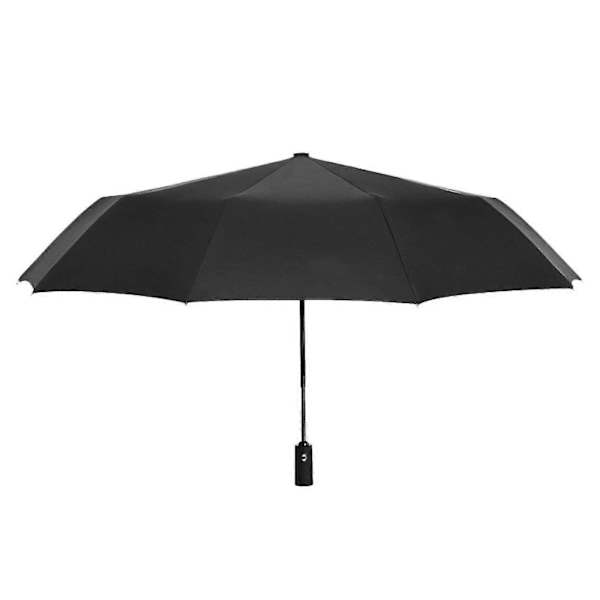 Sateenvarjo, kompakti - 105 cm - Musta / Punainen -T