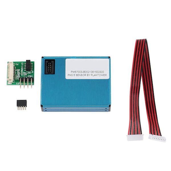 PM2.5 STØVSENSOR PMS7003 / G7 Tynn Form Digital PM2.5 Sensor (Inkluderer Overføringskort + Kabel)