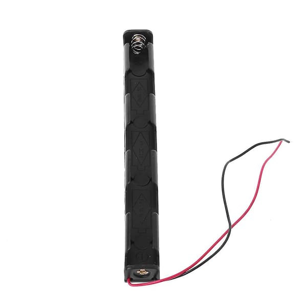 Batteriholder til AA-batterier 4,5V i hård plastik med 3 slots