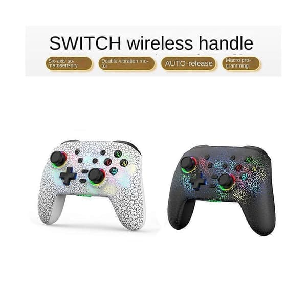 Kontroller for Pro /OLED/Lite/Android/ PC Gamepad med Programmerbare Taster RGB Lys-B