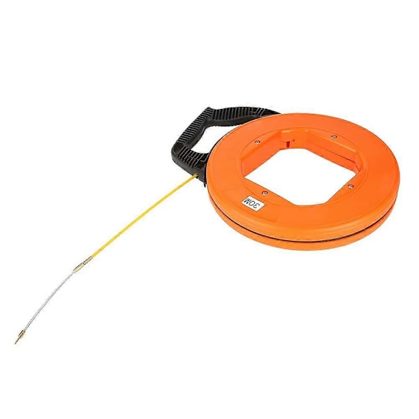 30m Glassfiber Kabeltrekker Løpekabel Elektrisk Trekker Kabelsett