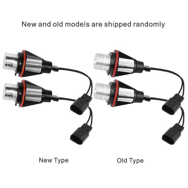2 kpl Auton kirkkaat 6000K 5W Angel Eyes LED-valot E60 E61 E39 E53
