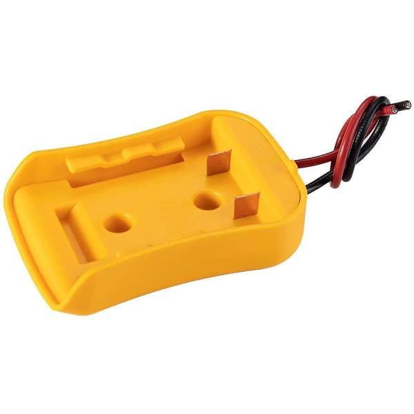 Power Wheels Batteriadapter til Dewalt 20V Batteri 18V Dock Strømforbindelse med 12 Gauge Tråd