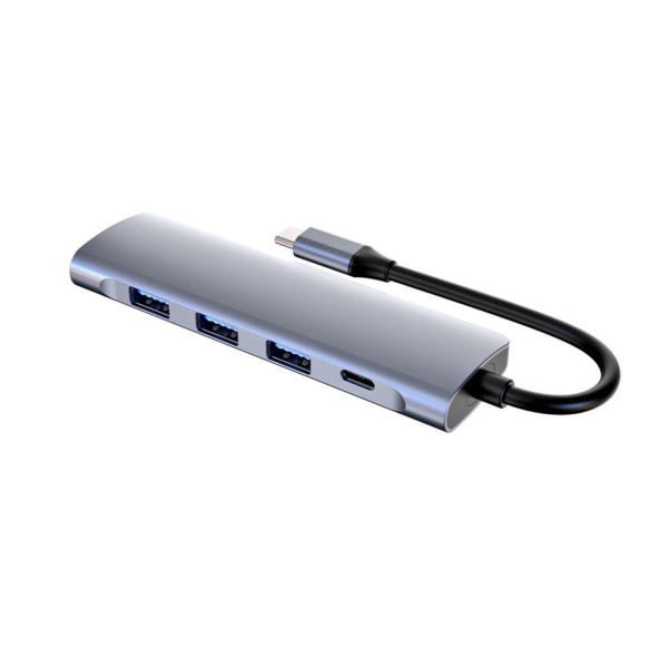 USB -dockningsstation USB Type-c till 5-ports adapternav för PC Bärbar bärbar dator
