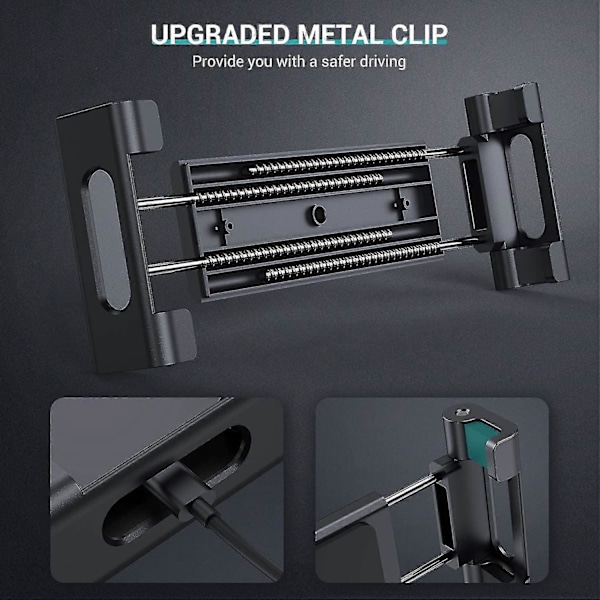Bil Kopholder Tablet Holder, Universal Tablet & Smartphone Bilholder Til