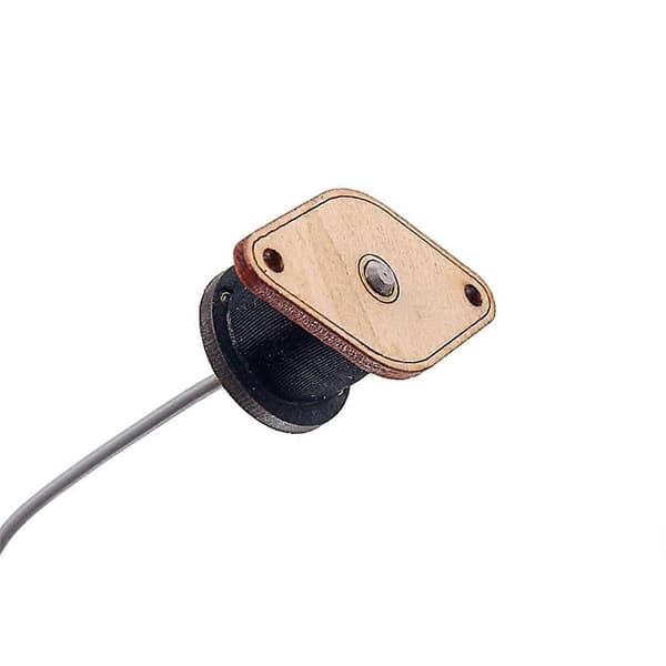 Gitarrpickup 1-strängs Pickup Lönnträ för Bas Elgitarr Ersättningstillbehör Delar Ac