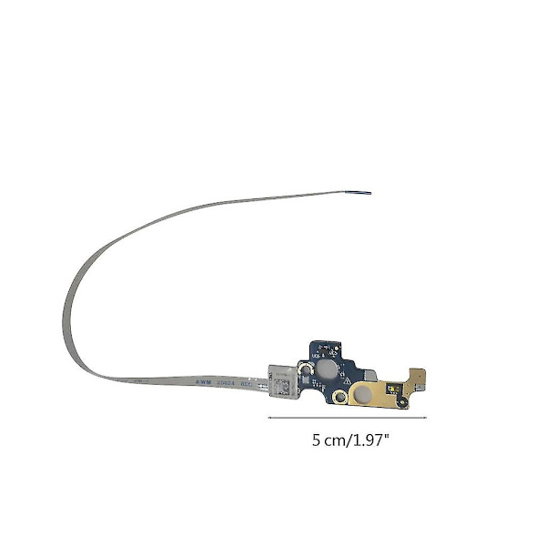 Power ON OFF-afbryderknapkort med flexkabel til Dell 5755 5758 5759 5748