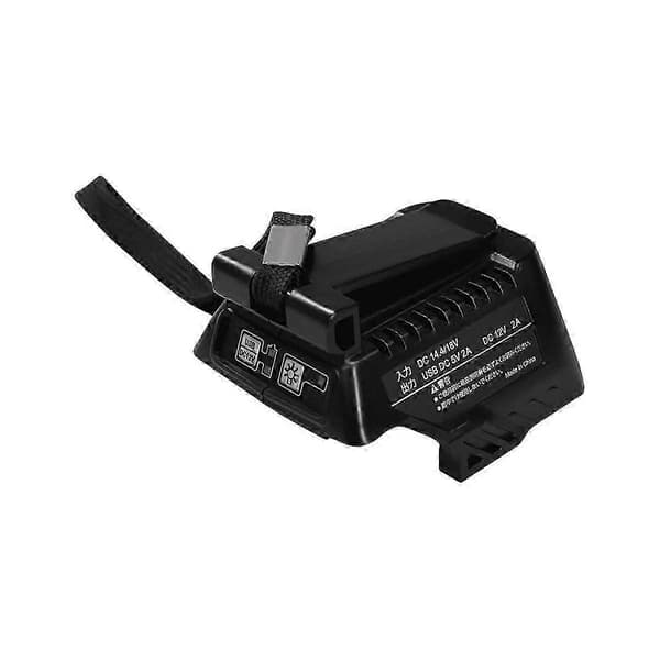 USB Konverter Adapter Til Hitachi BSL18UA (SA) 14,4V-18V Lithium Batteri EBM1830