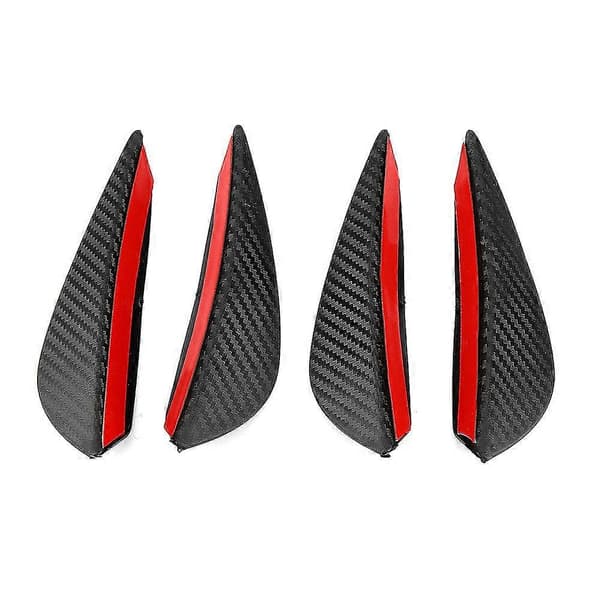 Carbon Fiber Bil Modificeret Front Bar Vindkniv Frontkofanger Universal