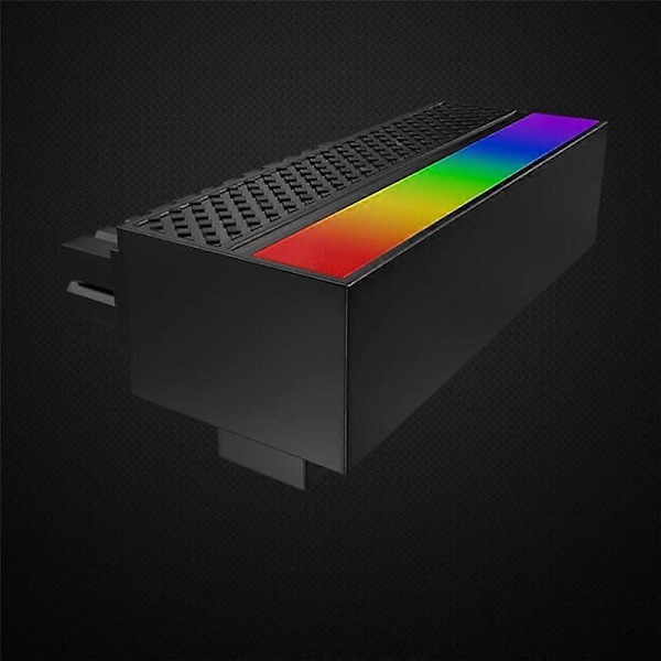 ATX 24-stiftsadapter till 90 grader 5V 3-stifts ARGB Moderkorts strömförsörjningskabel Modulär DIY-montering A