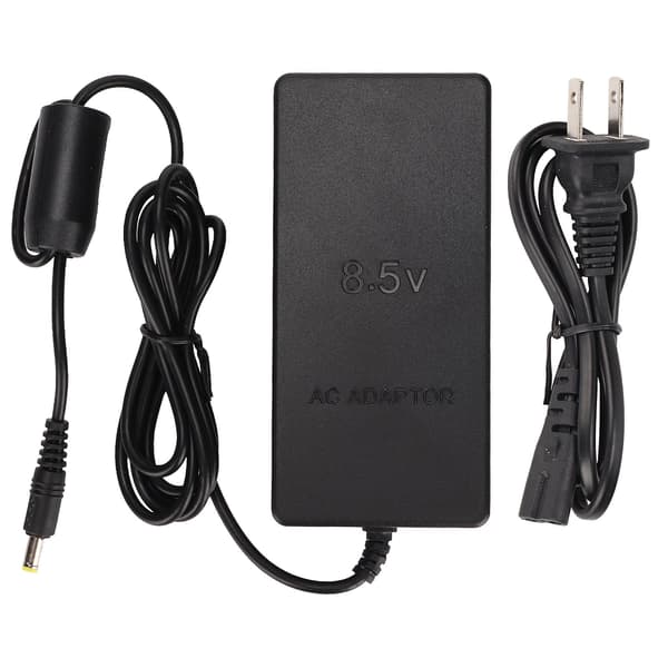 Robust Bærbar AC Adapter Strømforsyning Udskiftning til PlayStation2 70000 - US Stik 100-240V