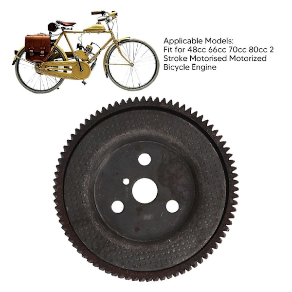 Kopplingsenhet med packning, rostskyddad, passar för 48cc 66cc 70cc 80cc 2-takts motoriserad cykelmotor
