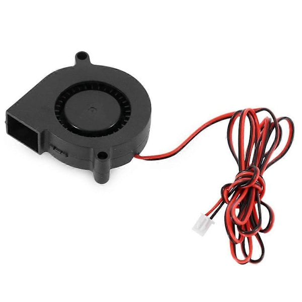 Luftblæser Turbo Fan Ultra-Støjsvag Lille DC Køleventilator 5015 DIY 3D Printer Samlesæt til RepRap E