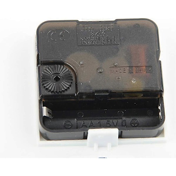 Väggklocka Kvarts Analog Tyst Plast Gul