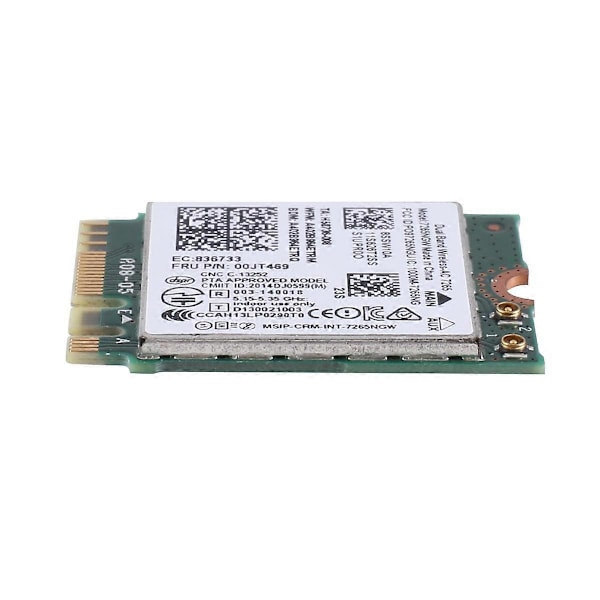 AC7265 7265NGW WiFi-kort FRU00JT469 802.11AC NGFF BT4.0 för E550 E455 E555-serien