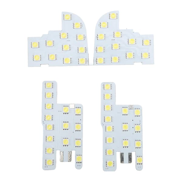 4 stk. Bil Indvendig Loft Læselampe Panel 54 LED'er 12V 5W SMD 5050 Udskiftning til CRV 2013?2017