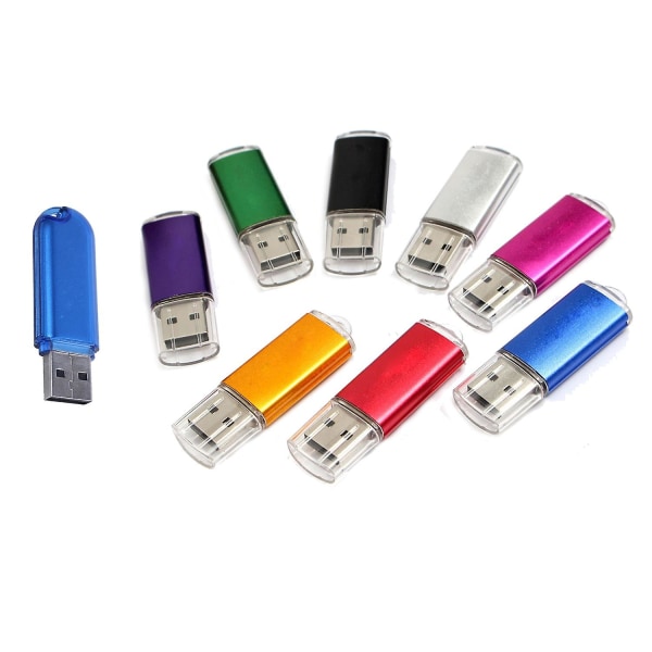 128mb Usb 2.0 Flash-drev Memory Stick-lagring Thumb Pen U-disk til datalagring & 64mb