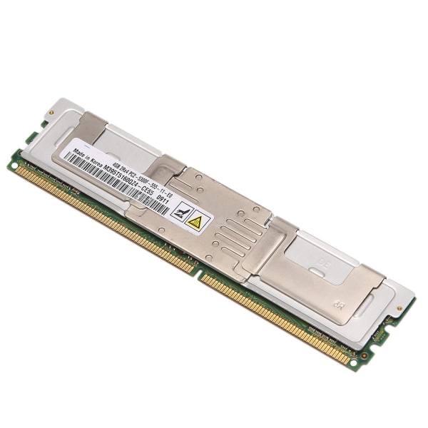 2x DDR2 4GB RAM-minne 667MHz PC2 5300F 240 stift 1.8V FB DIMM med kylväst för AMD Intel Desktop