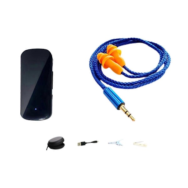 Ørepropper Bluetooth Headset med Modtager Arbejdsbeskyttelse Høretelefoner til Arbejde Høreværn Støj
