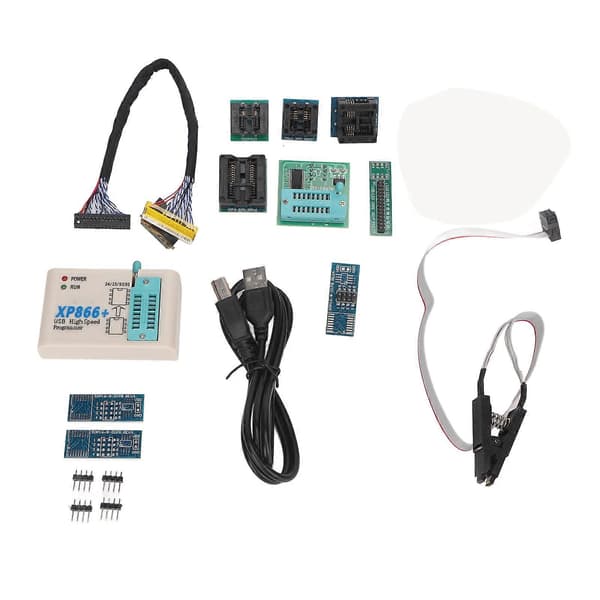 USB Programmer Kit Høj Hastighed SPI FLASH Programmeringsmodul 12 Testet Base til 25 FLASH 24 EEPROM 25 EEPROM 93 EEPROM YEMMA