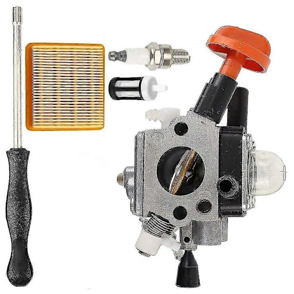 Forgassersett for Stihl FS89 FS91 FS111 FS131 HT102 HT103 4180-120-0615 Kantklipper Forgasser Carb Erstatter Deler