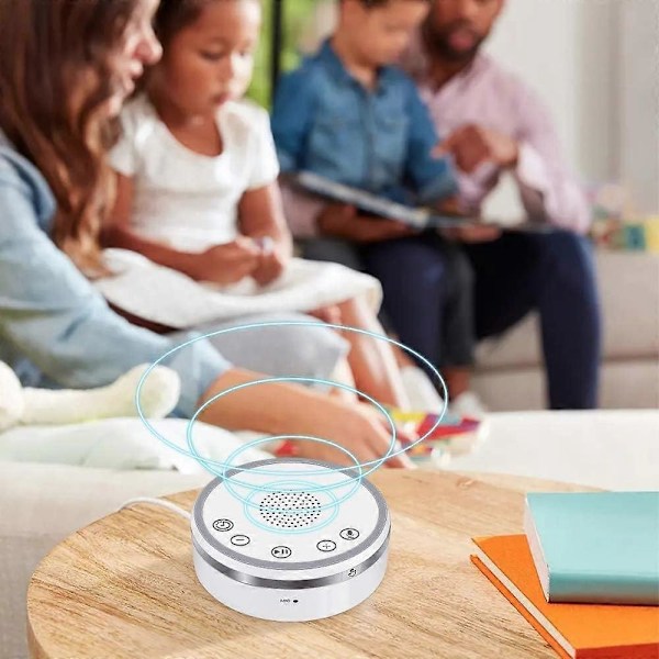 2025 Ny Baby White Noise-maskin, Ticent Ljudmaskin för Sömn | Portabel Sömnterapimaskin