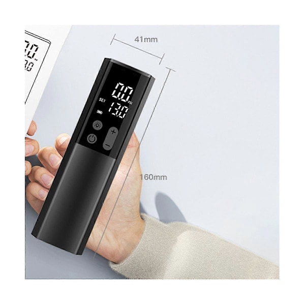 Bil Dekkpumpe Smart Luftpumpe Multifunksjonell Luftpumpe Inflator Biltilbehør-XinHan